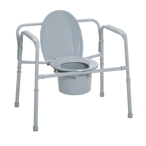 Bariatric 3-1 Commode (Folding/Stationary)