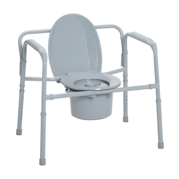 Bariatric 3-1 Commode (Folding/Stationary) - Image 3
