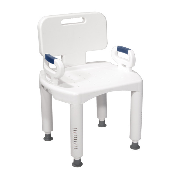 Shower Seat (w/ Removable Back and Arms)